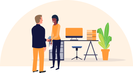 Illustration type de métier : Direction et encadrement