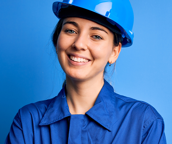 Image femmes dans le batiment
